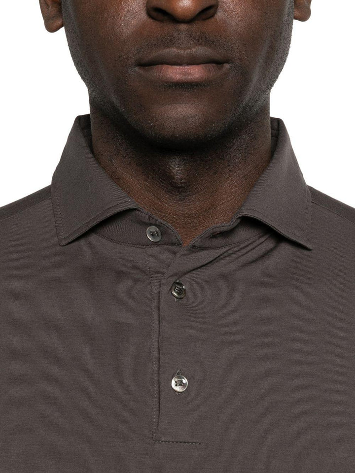 Polo marrone