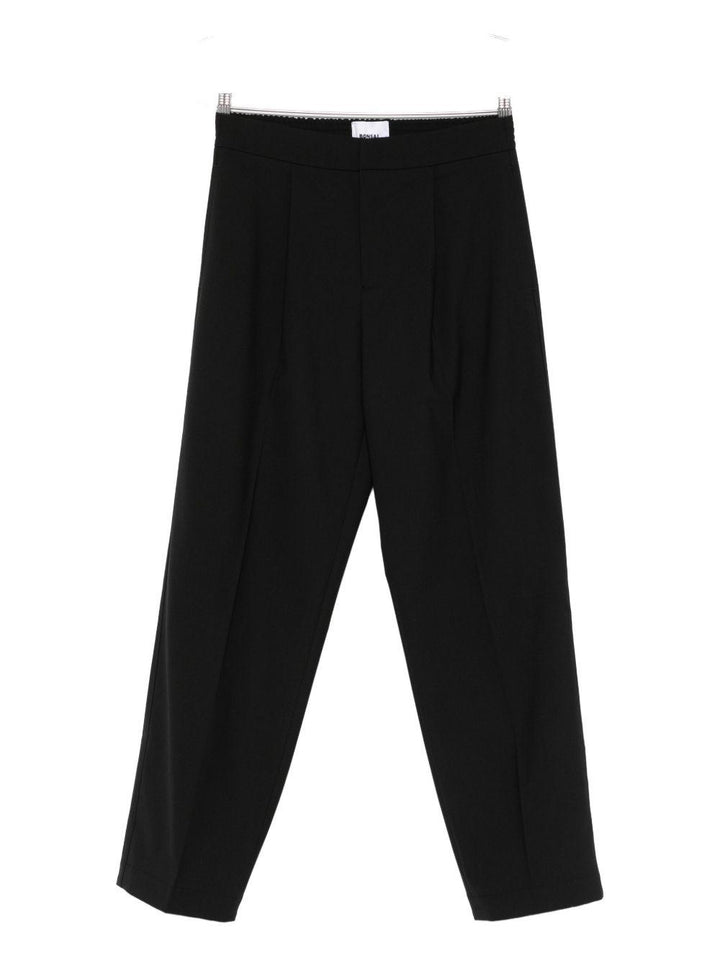 Pantaloni con piega neri 