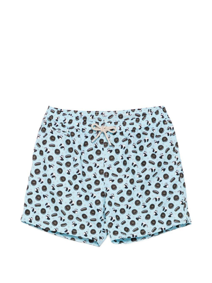 Costume da bagno celeste 