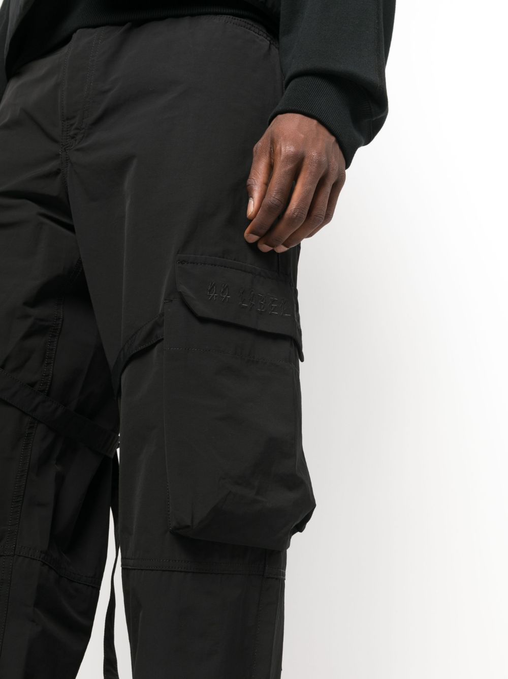 pantalone cargo nero