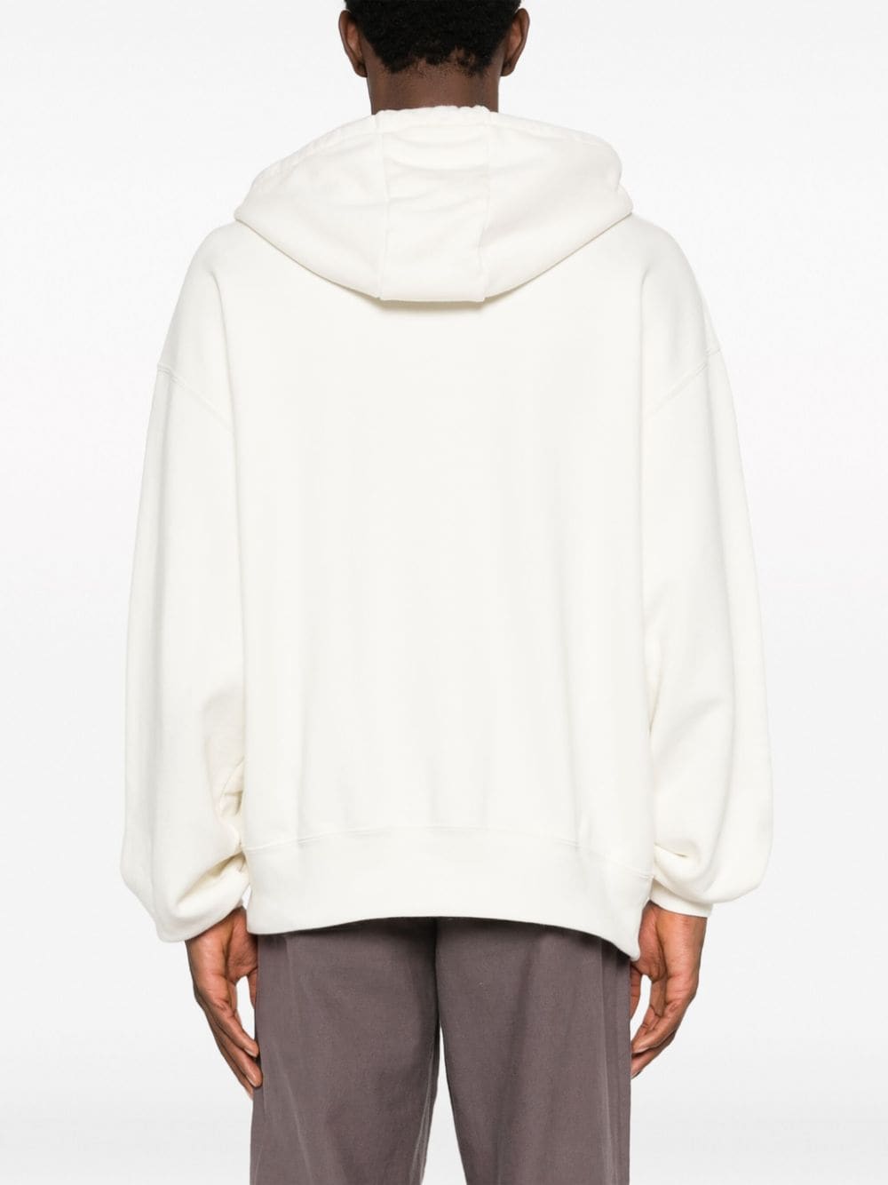 hoodie logotype bianca