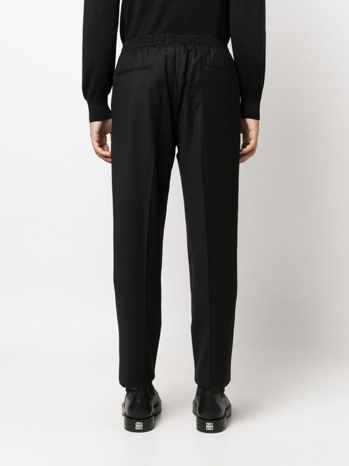 pantalone wimbledon nero in lana