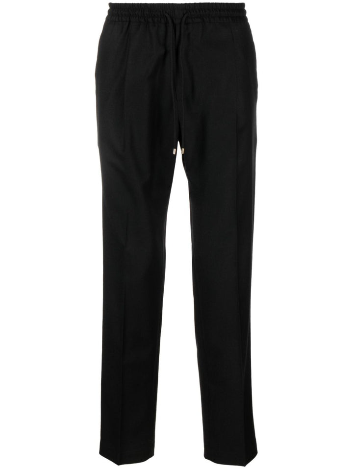 pantalone wimbledon nero in lana