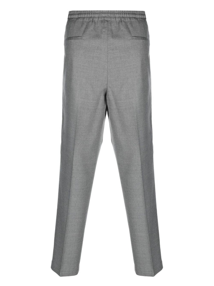 pantalone wimbledon grigio in lana