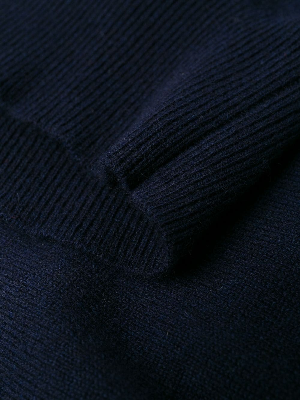 crewneck in blue cashmere