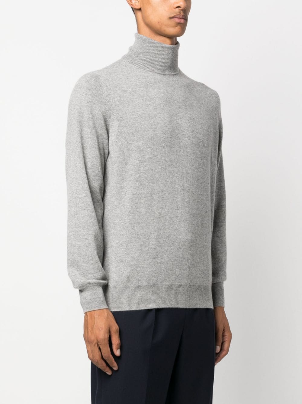 gray cycling sweater