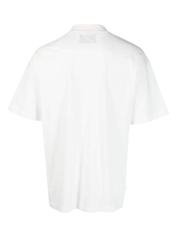 white t-shirt with logo