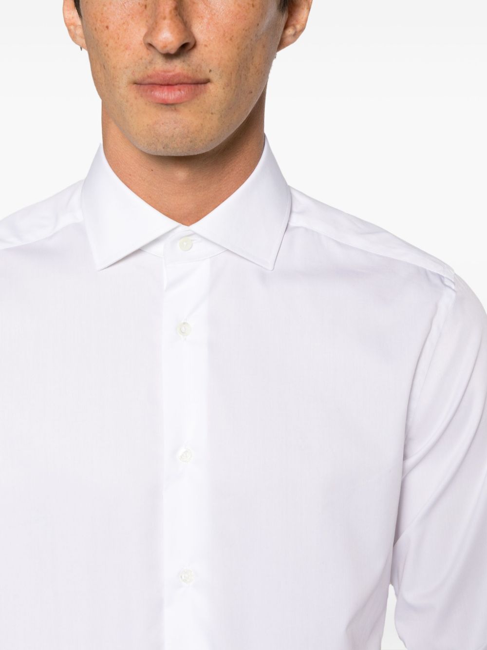 camicia bianca colletto alla francese