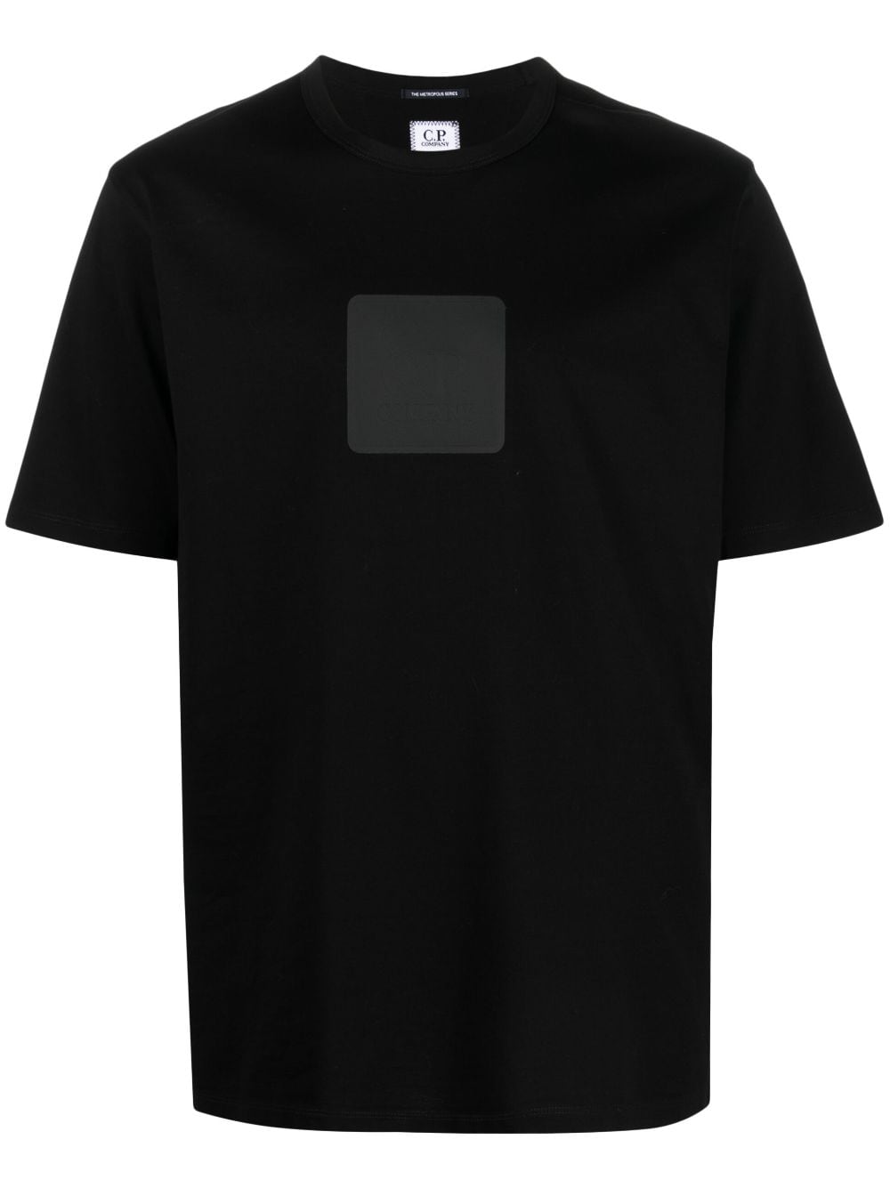 black logopatch t-shirt