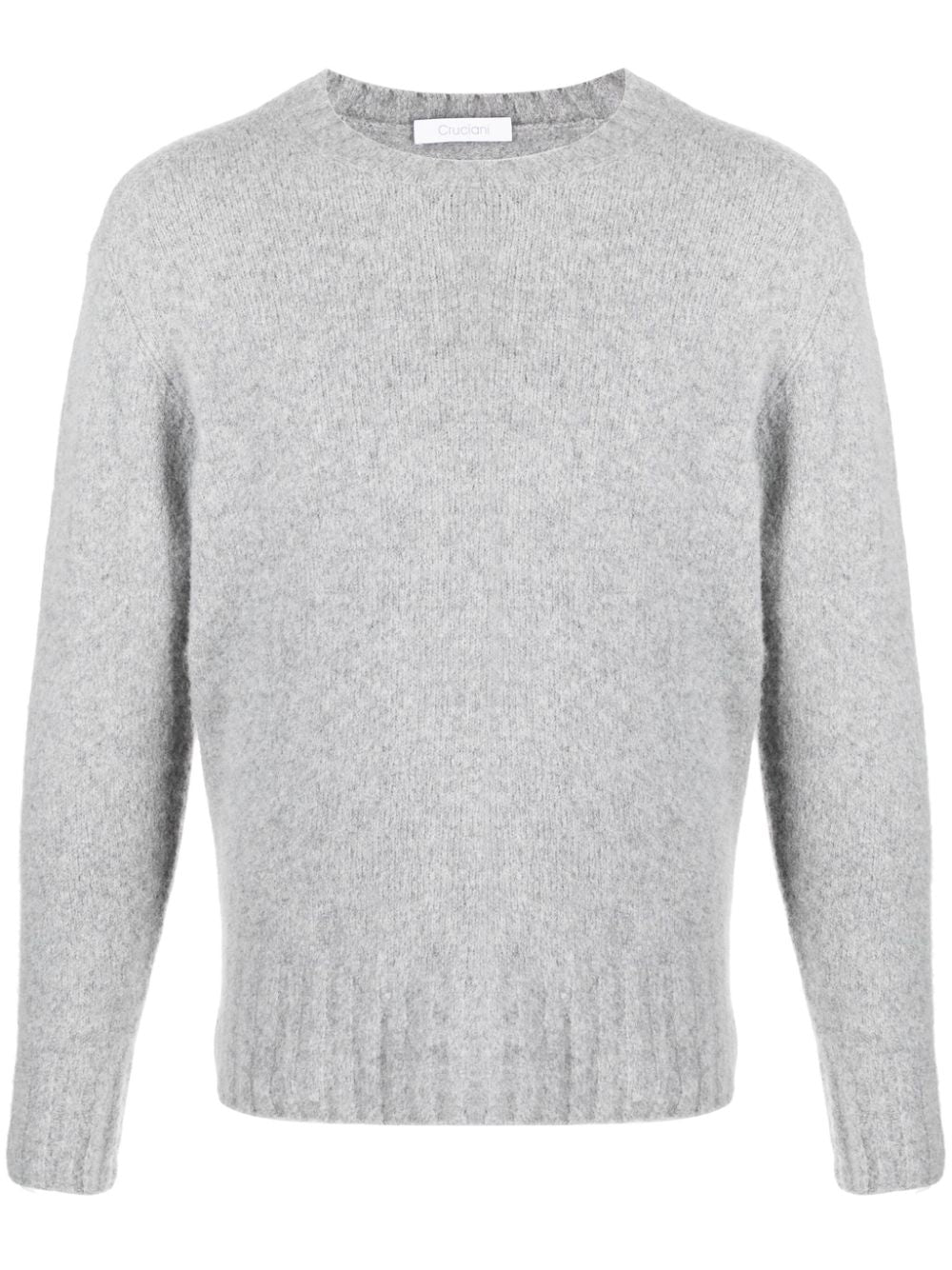 maglione misto lana grigio