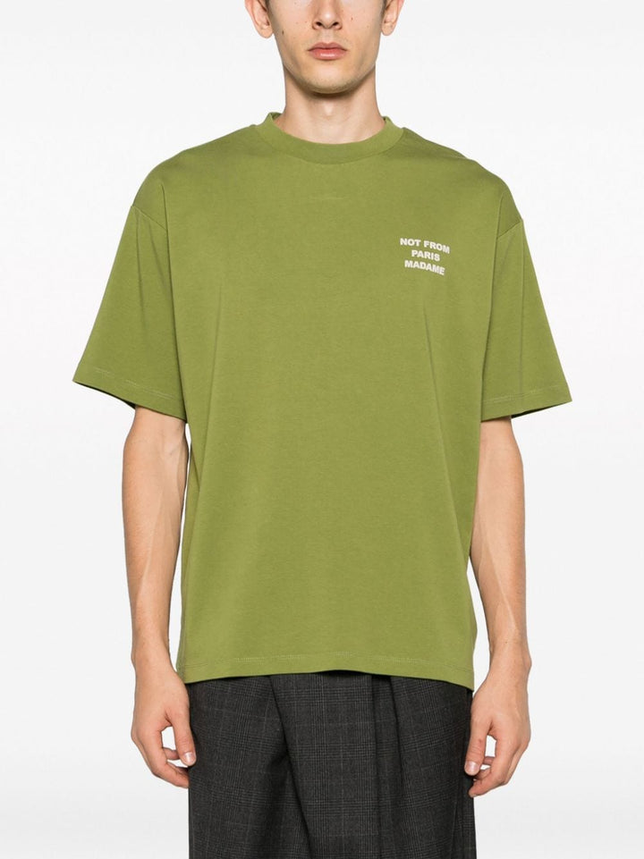 Khaki green t-shirt