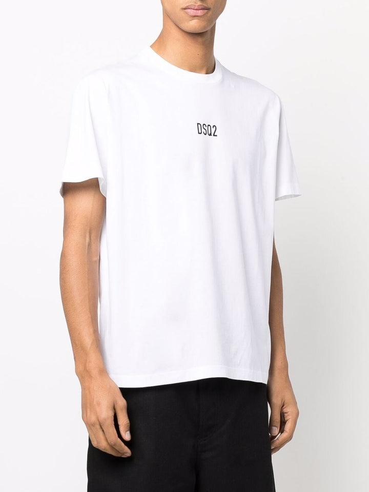 t-shirt blanc à logo