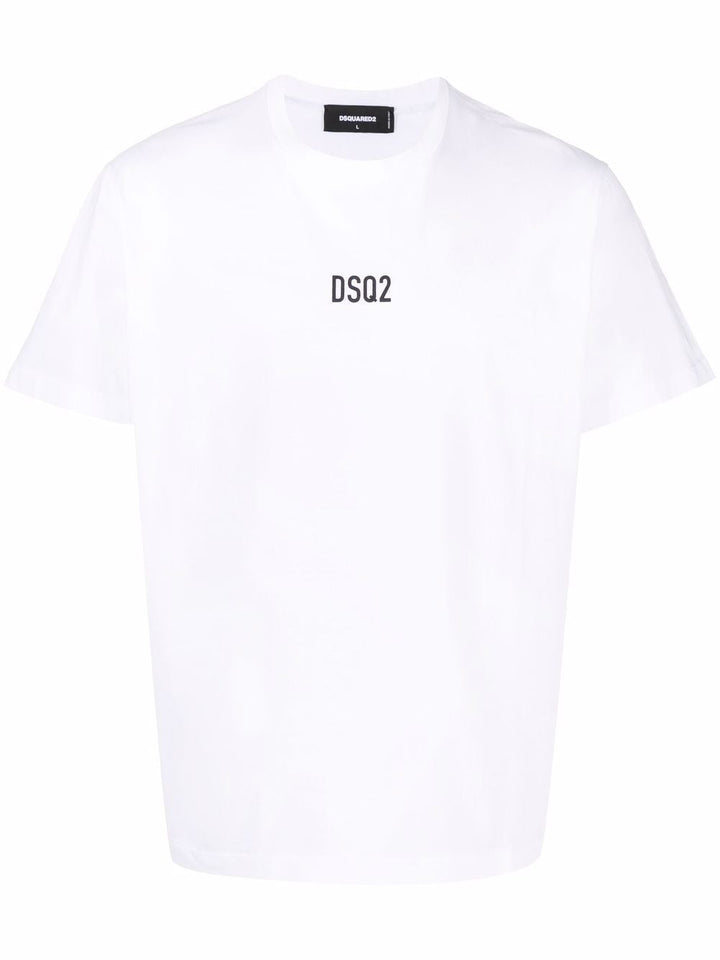 white logotype t-shirt