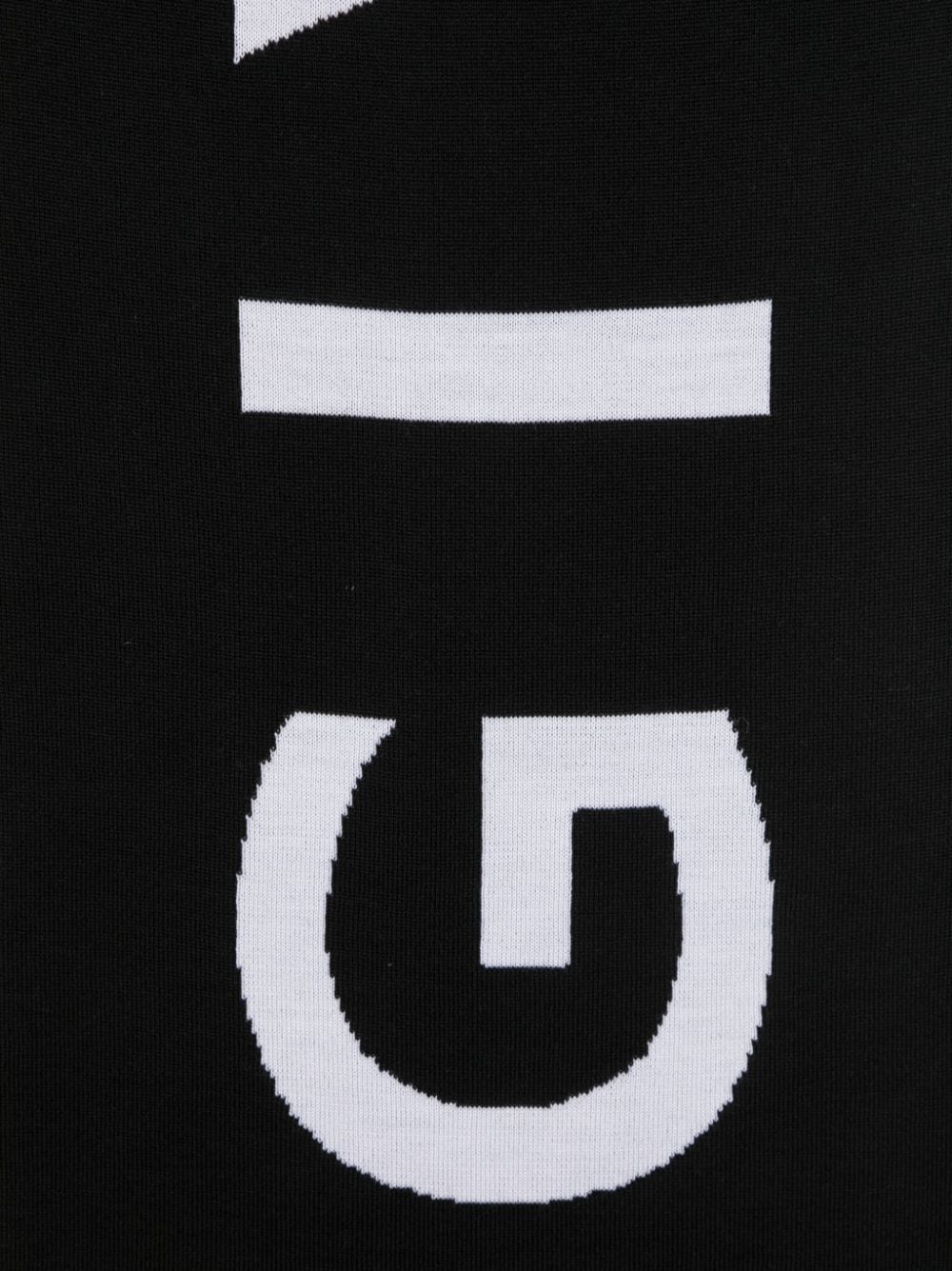 sciarpa nera logo