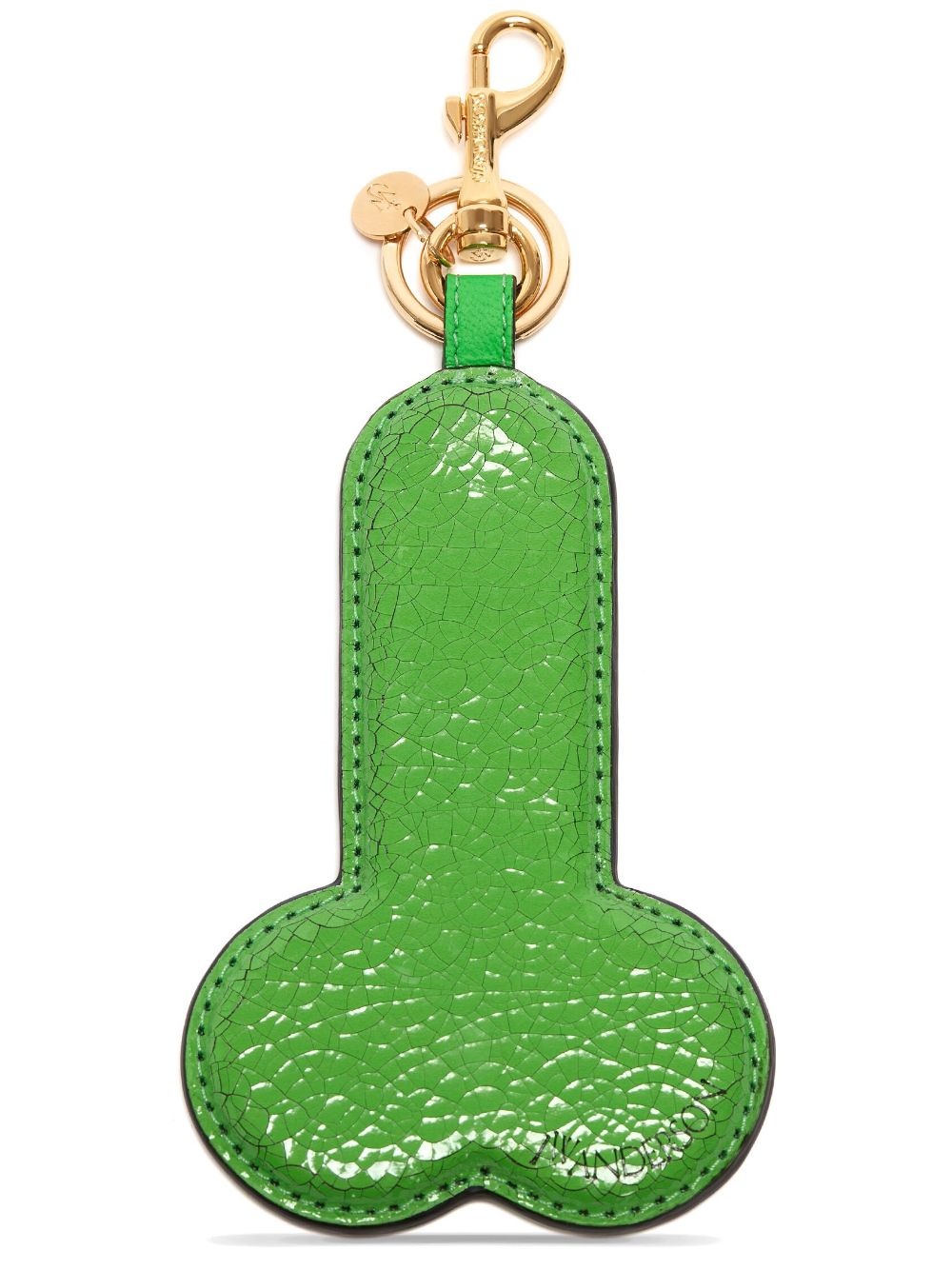 green penis key ring