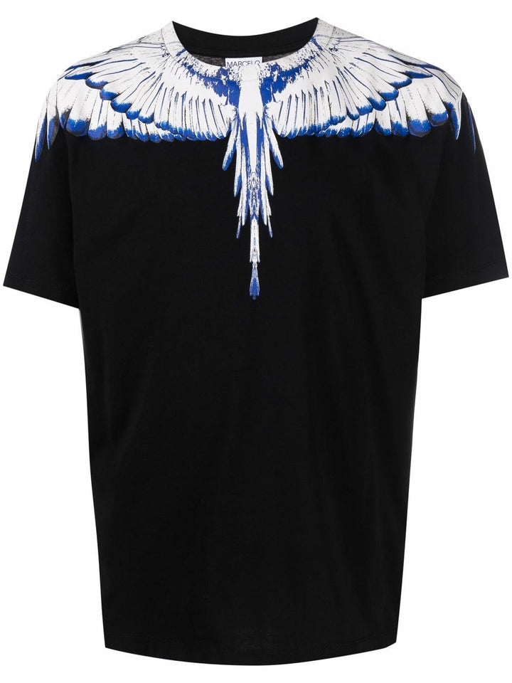 t-shirt icon wings nera