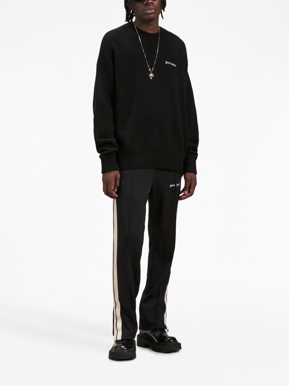 black track trousers