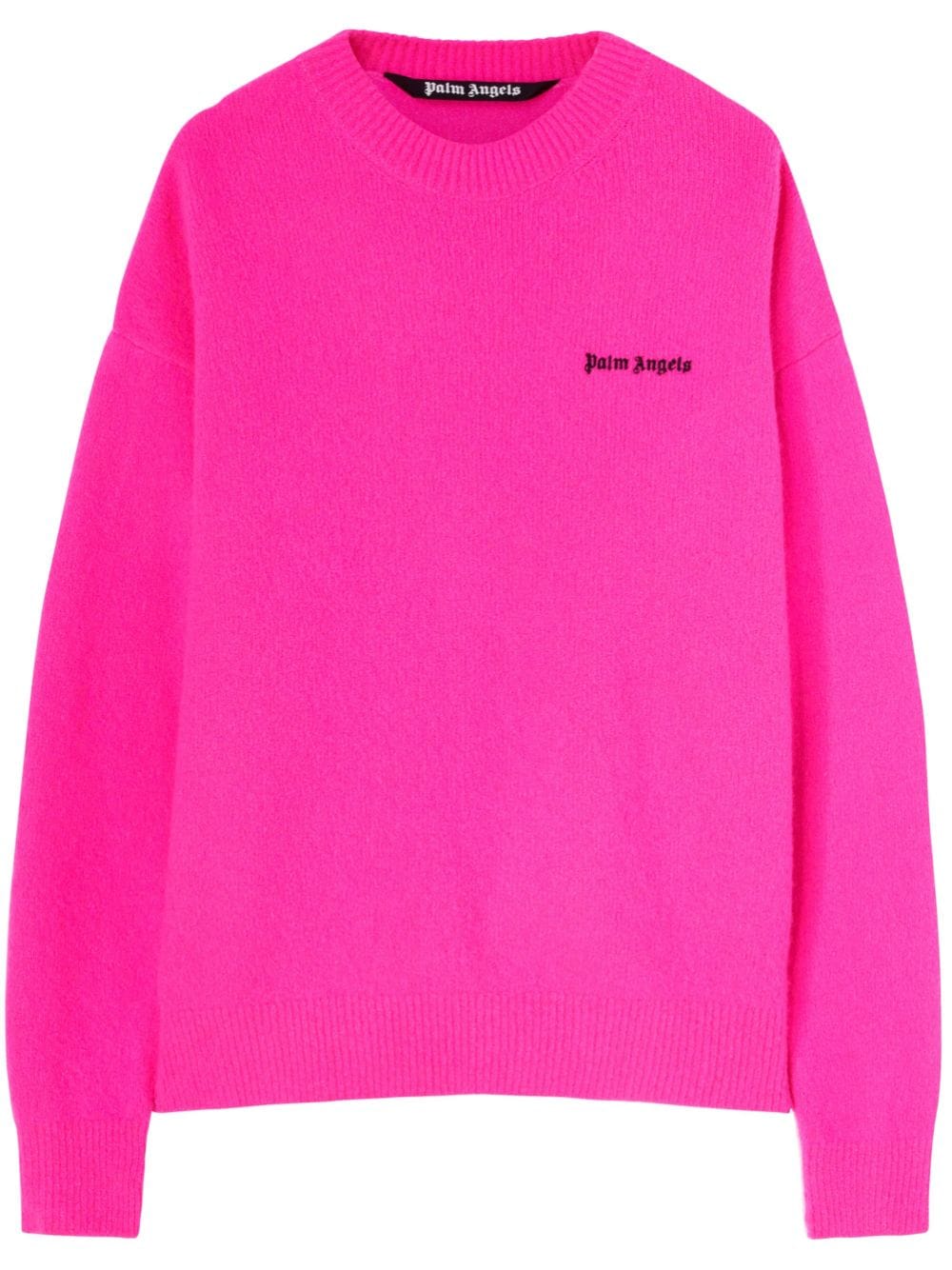 fuchsia logotype sweater