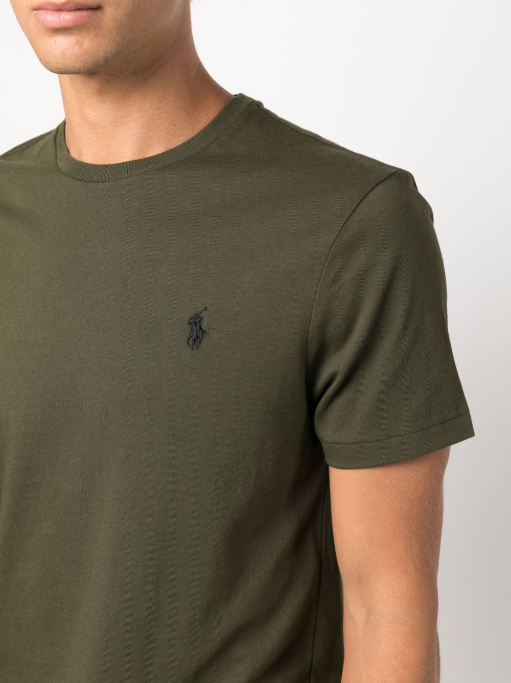 t-shirt basic verde militare