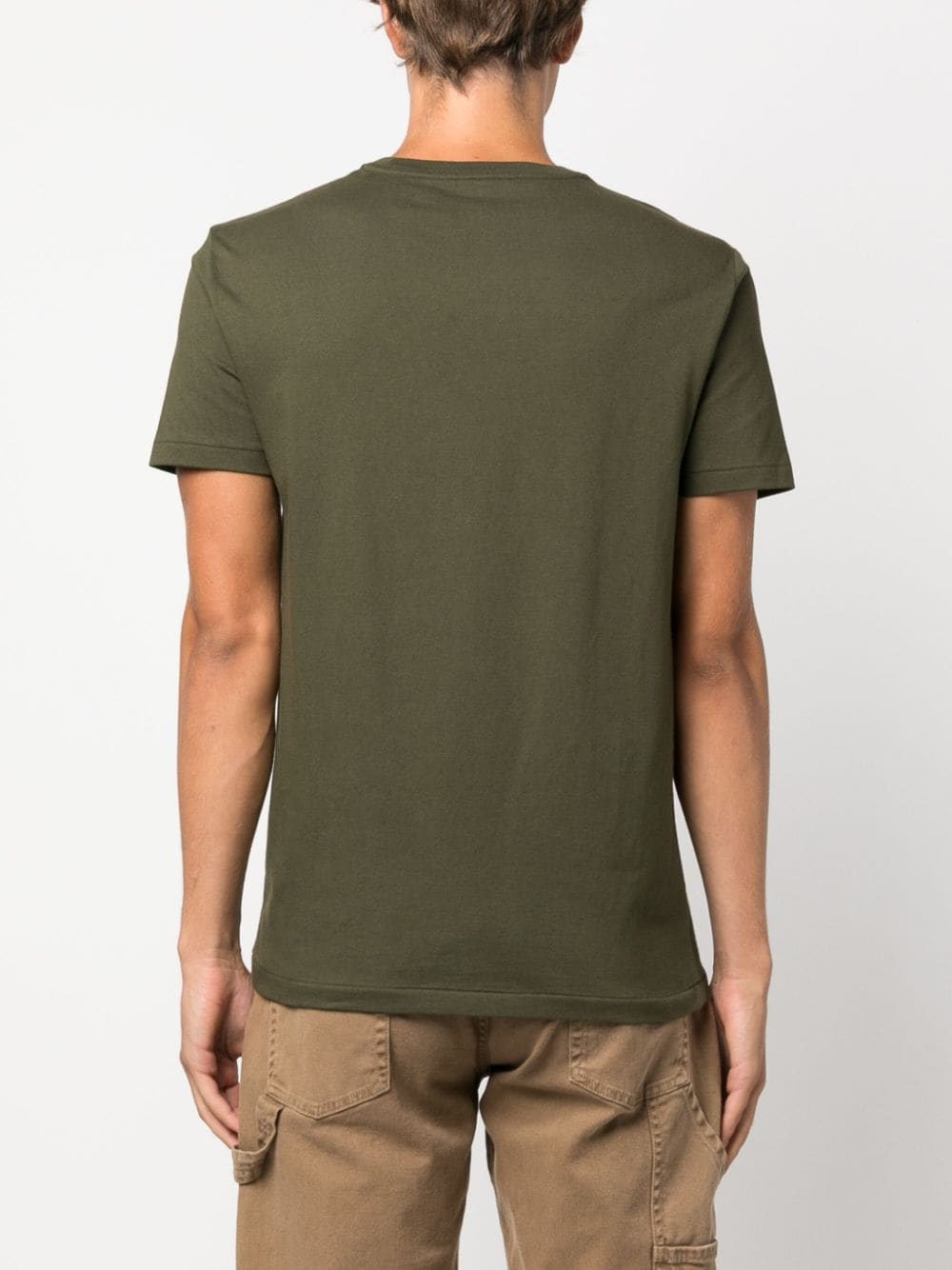 t-shirt basic verde militare