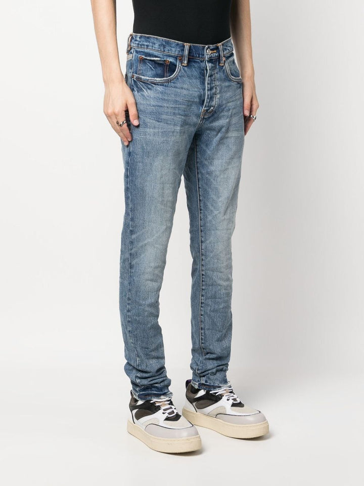 jeans blu chiaro taglio straight