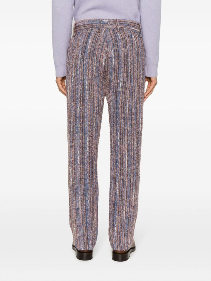 multicolored trousers
