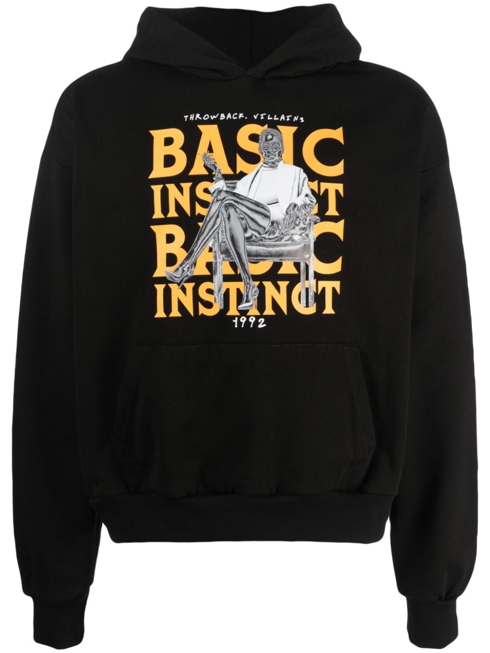hoodie nera basic instinct