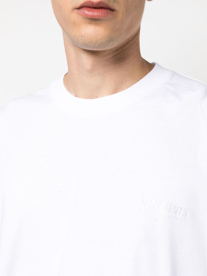 t-shirt blanc surdimensionné