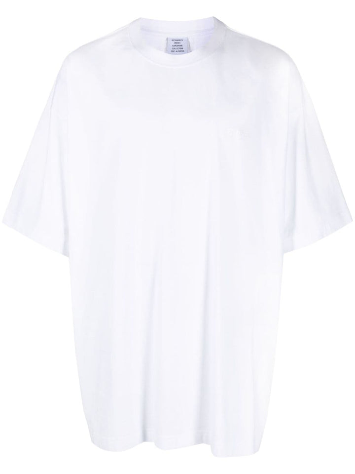 t-shirt blanc surdimensionné